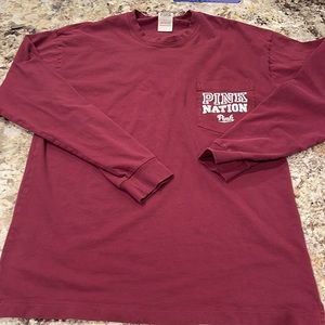 PINK long sleeve tee